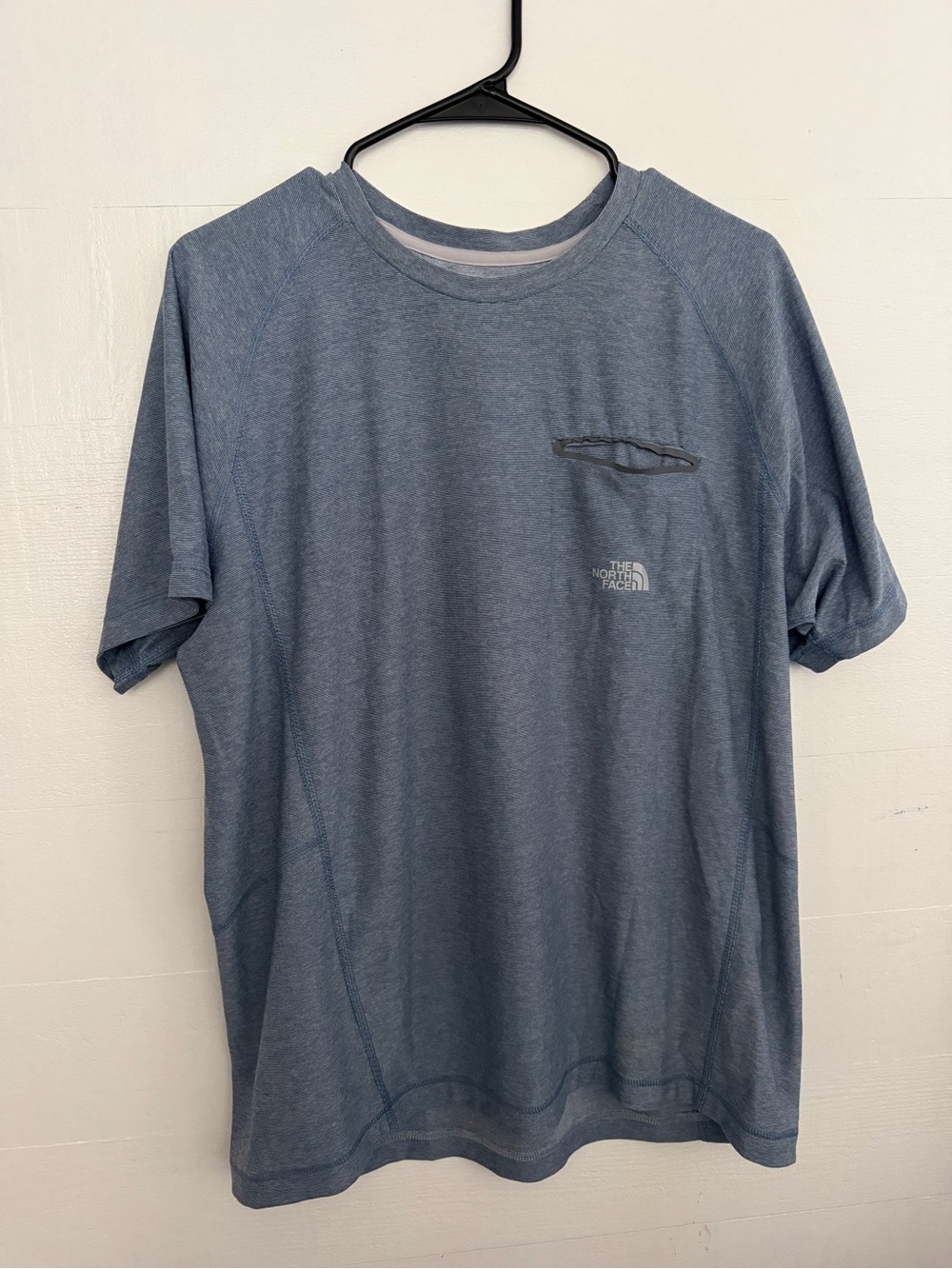 The North Face Men's Short Sleeve Crew Tee - Slate Blue
